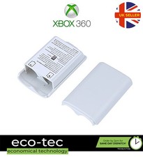 AA Battery Pack Holder Shell Back Cover for Xbox 360 Controllers (Off White)