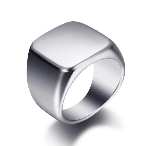 Signet ring for men stainless - signet,