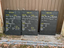 1x Peg Letter Board | Large 610mm W x  915mm H Restaurant, Deli, Shop, Menu