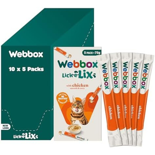 Webbox lick lix cat treats - lick-e-lix,