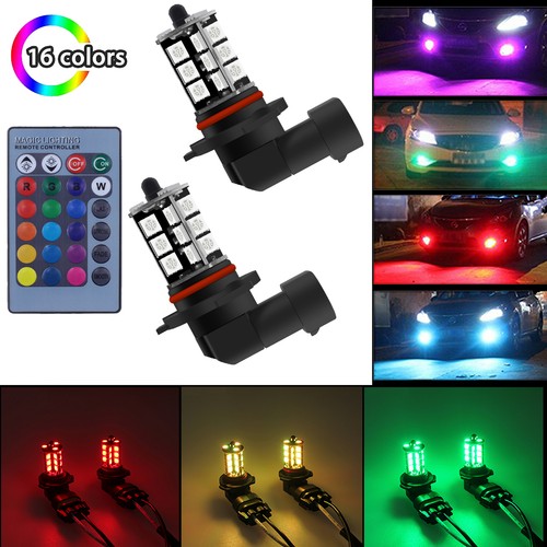 9005 hb3 multi color rgb - 2x, multi-color