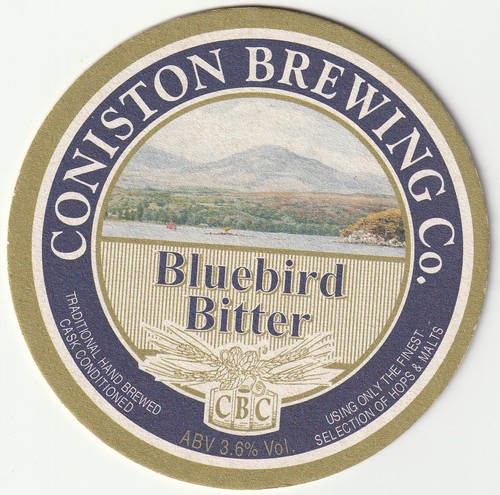 Beer mat coniston brewing - beer,