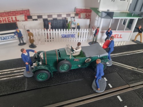 Vintage scalextric bentley - scalextric, 4