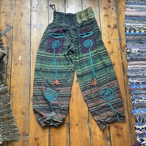Hippy boho harem trousers one - hippy,
