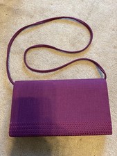 Jacques Vert Purple Clutch Bag