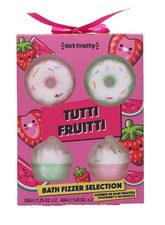 Tutti Fruity Cupcake & Donut