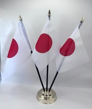 JAPAN TABLE FLAG SET of 3