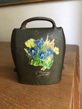 Vintage Swiss Decorative Cow Bell Switzerland