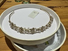 Gold Crystal Tiara by Ivory