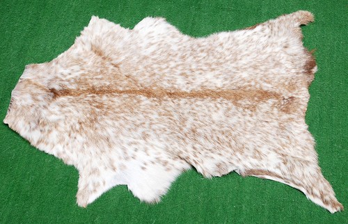 Luxury goat hide rug hair - rug,