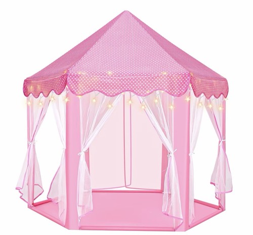 Pink princess castle play - pink, tent