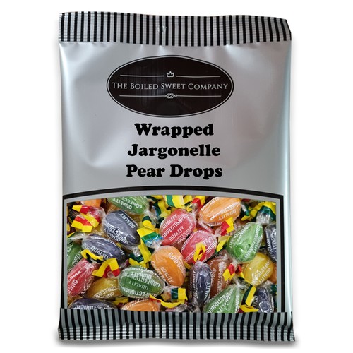 Wrapped jargonelle pear drops - wrapped,