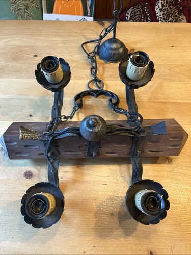 Vintage style chandelier - chandelier,