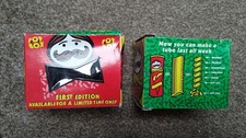 2 x Original Pringle Holders BLACK Brand New Boxed Pringles Pop Box 1st Edition