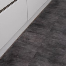 Black Slate Click LVT Floor