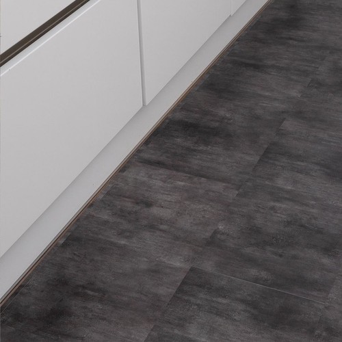 Black slate click - lvt, floor