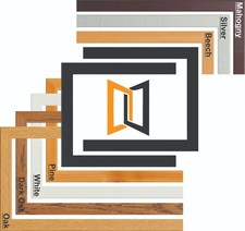 Real Wood Photo FRAME Acrylic