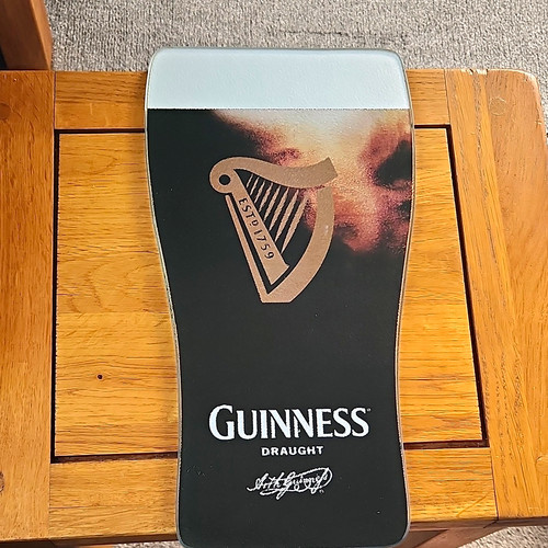 Guinness stout glass chopping - guinness,