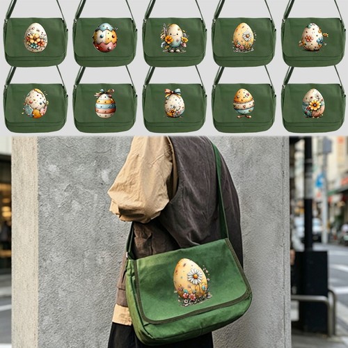 Messenger bag whimsical egg - messenger, bag,