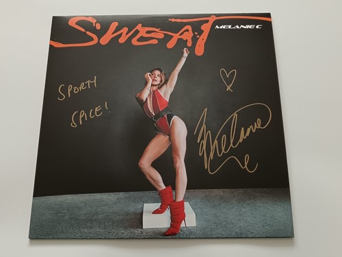 Mel sweat signed orange - c,