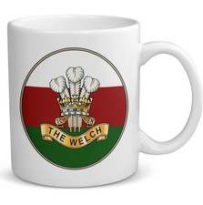 The Welch Regiment - personalised mug, colour choice