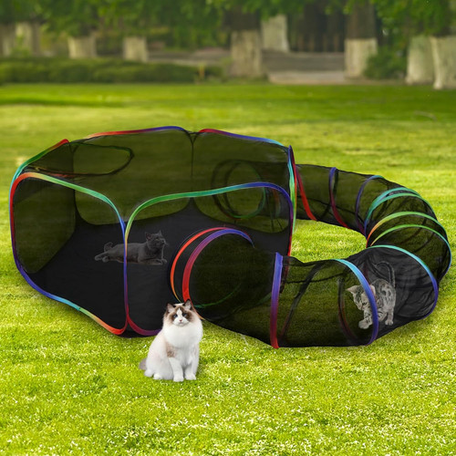 Foldable cat enclosure - cat,