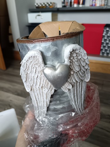 Scentsy angel wings warmer - wings, wax