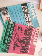 Kine Weekly Magazine X 2 Editions 1967, Oct 14th & Dec 9th , Vgc First Eds