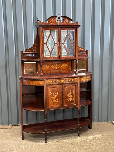 Victorian rosewood and - a,