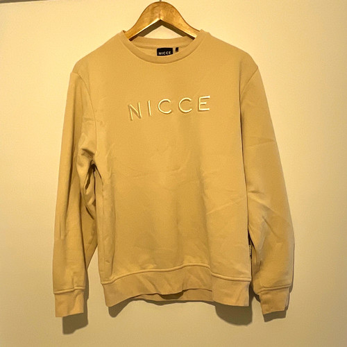 Nicce beige men - nicce, pullover