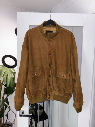 Vintage italian suede leather - suede,