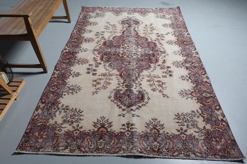 Turkish vintage large rug - vintage,