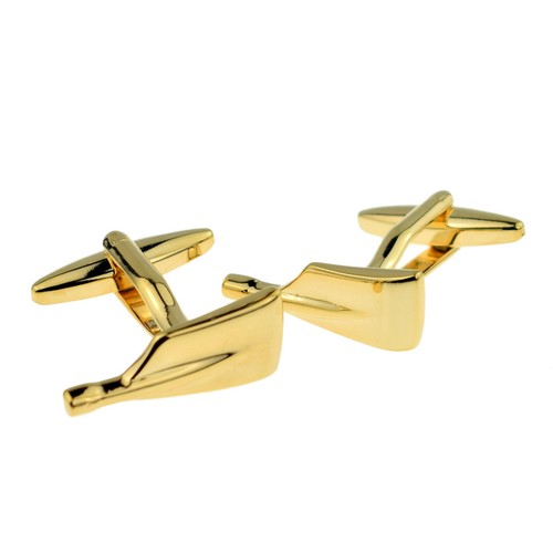 Gold plated rowing oars - plated,