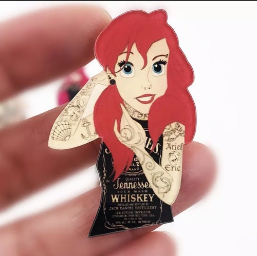 Tattooed punk disney ariel - tattooed,