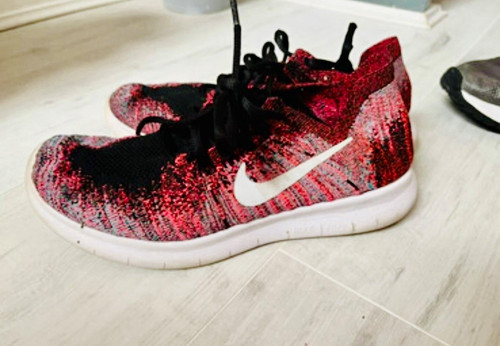 Nike free flyknit men - nike, red
