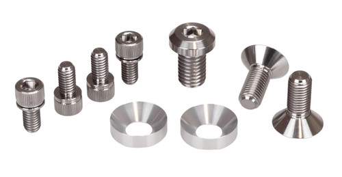 Titanium crank hardware - crank, kit