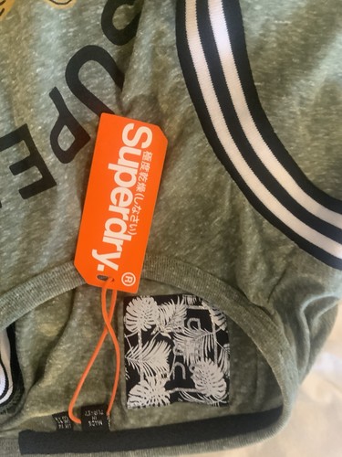 Green superdry logo - green, t-shirt