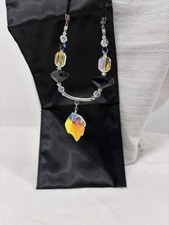 Swarovski Crystal Leaf