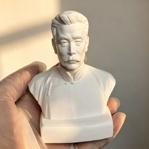 Xun gypsum bust literary - lu,