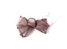 Dusky Pink Feather Fascinator
