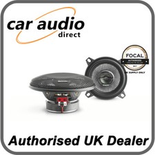 Focal Access 100AC 80 Watts 100mm 4" 2 Way Coaxial Car Door Quality Speakers