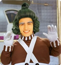 Oompa loompa wig green - loompa,