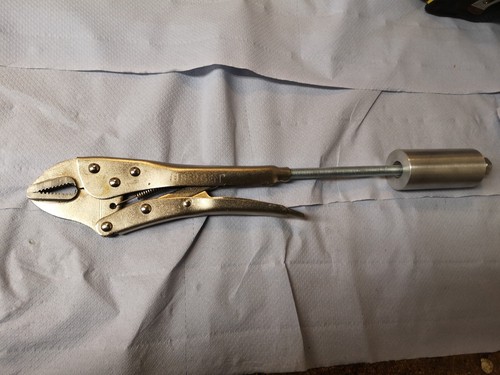 Dowel puller slide hammer - 8",