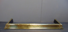 Fire fender Front Victorian Brass Curb Fireplace ref 708  (FREE UK POSTAGE)