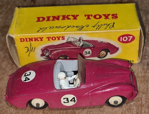 Vintage dinky toys - 107, sunbeam