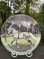 The Hanoverian Horse Collector Plate 1989 The Noble Horse Collection by Spode