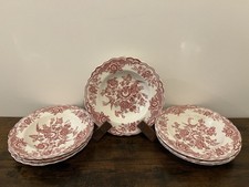 Crown Ducal Bristol Rimmed Soup Bowl. Chipped.