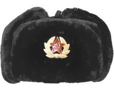 Black Furry Russian Cossack