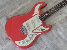 2013 'Fiesta Red' Burns Club Series Marquee with Gator Hardcase.