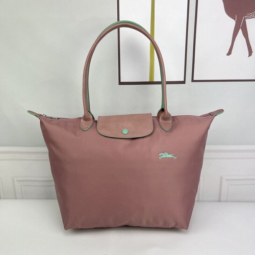 Longchamp bag pink - longchamp, embroidery